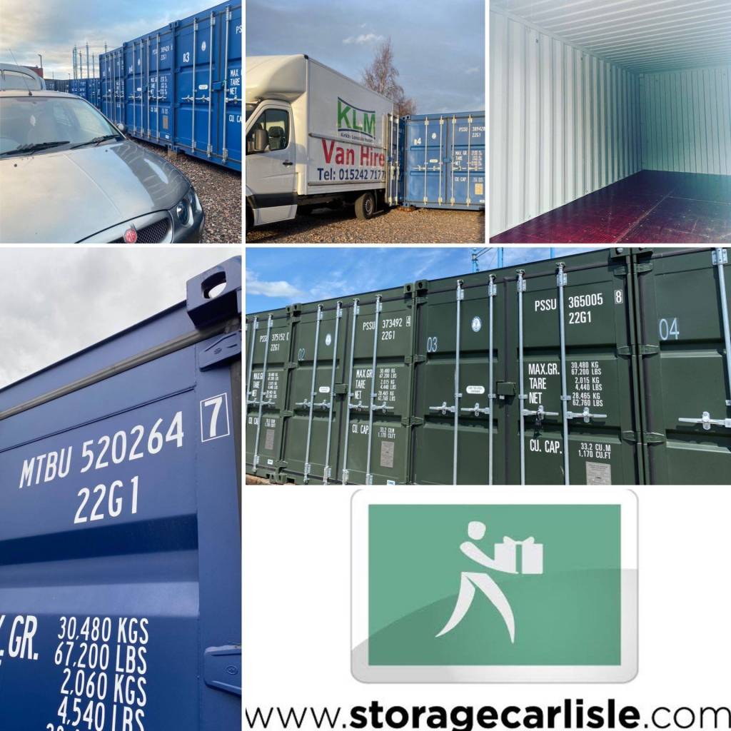 selection of storage units