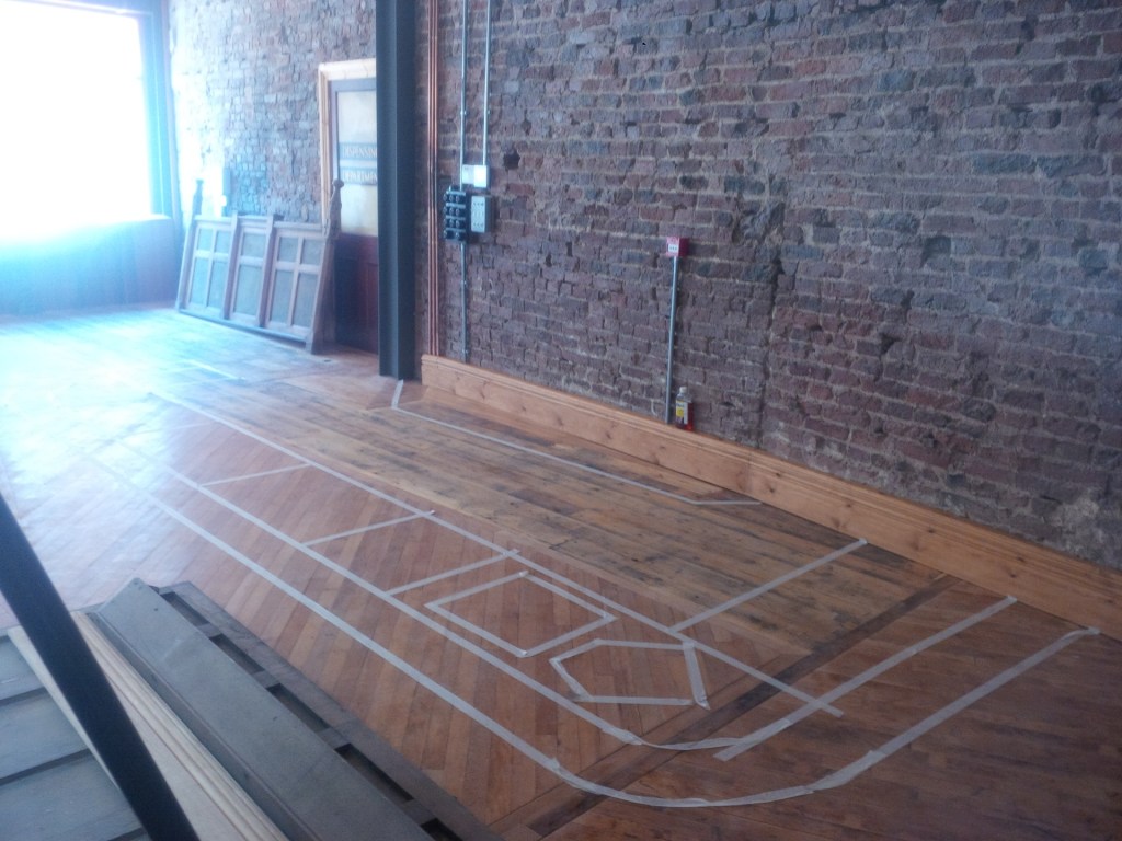 interior of a commercial premises