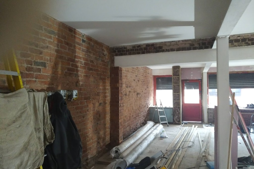 interior of a business premises