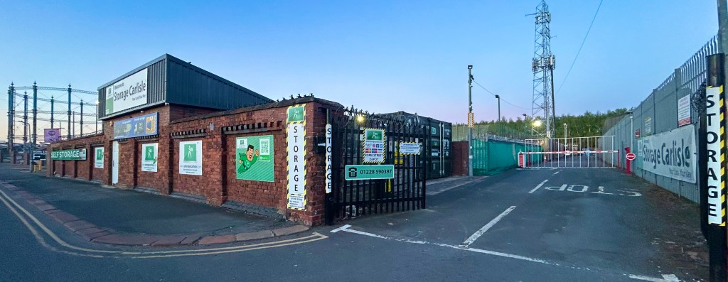 storage facility entrance